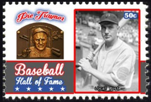 2017 U.S. Post – Baseball Hall of Fame, Pie Traynor