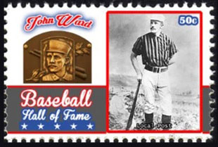 2017 U.S. Post – Baseball Hall of Fame, John Ward