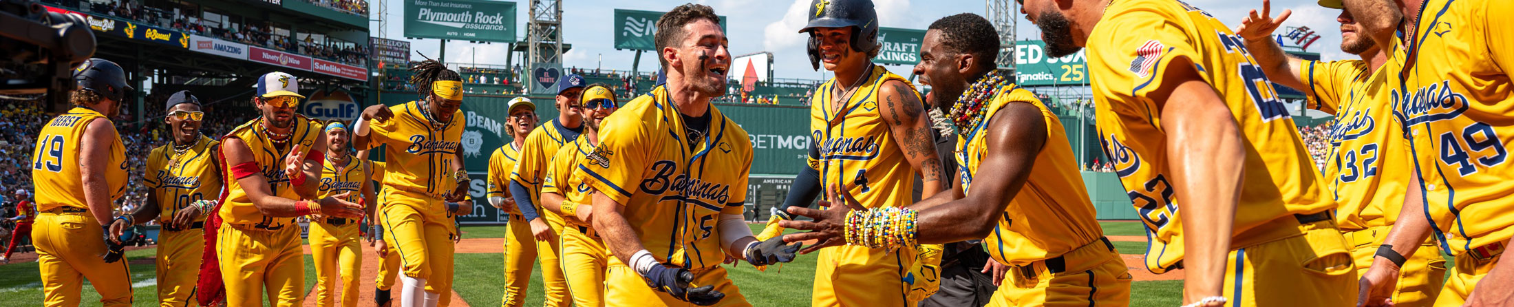 Savannah Bananas 2025 header