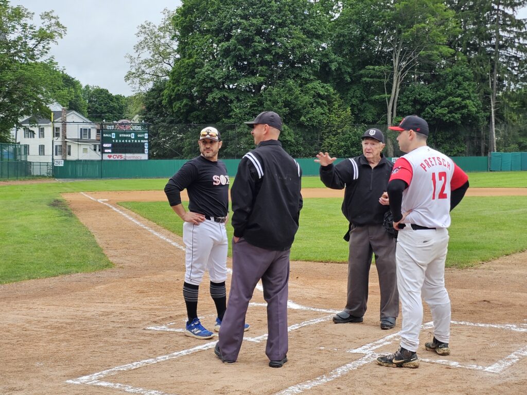 Mike Pretsch (Brewers) and Mike Pollak (White Sox) Take Ground Rules