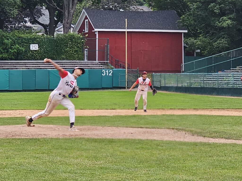 Genesee Brewers Pitching at Doubleday Field
