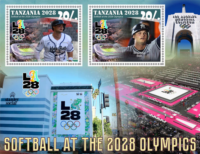 2025 Tanzania – Softball at the 2028 Olympics with Brantley Bell (2 values)
