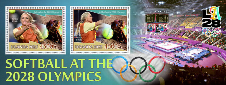 2025 Uganda - Softball at the 2028 Olympics with Jennie Finch (2 values)