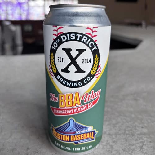 10th District Brewing – The BBA Way Strawberry Blonde Ale