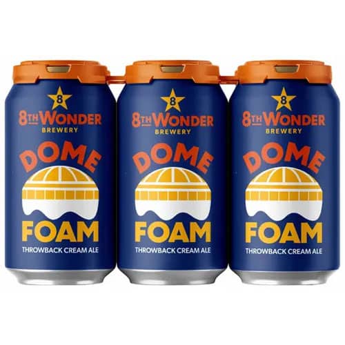 8th Wonder Brewery – Dome Faux'm Blue Cans