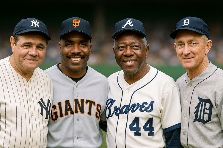The Real R+RBI Leaders: Babe Ruth, Barry Bonds, Hank Aaron, and Ty Cobb