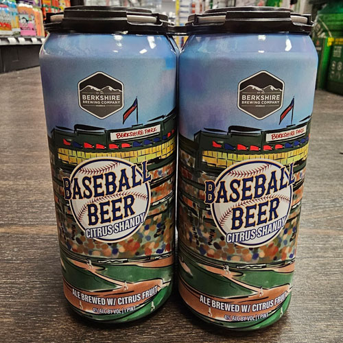 Berkshire Brewing – Baseball Beer Citrus Shandy Cans