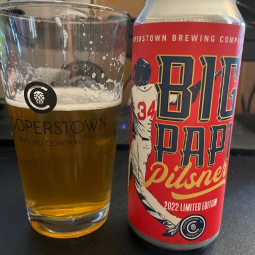 Cooperstown Brewing Company - Big Papi Pilsner