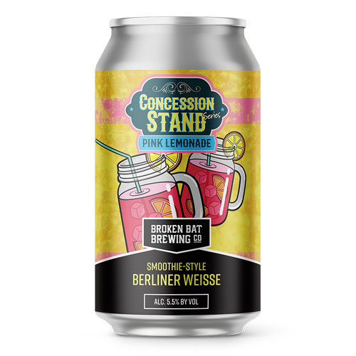 Broken Bat Brewing – Concession Stand Pink Lemonade