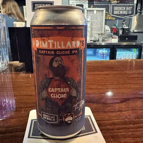 Broken Bat Brewing – Dim Tillard's Captain Cliche IPA