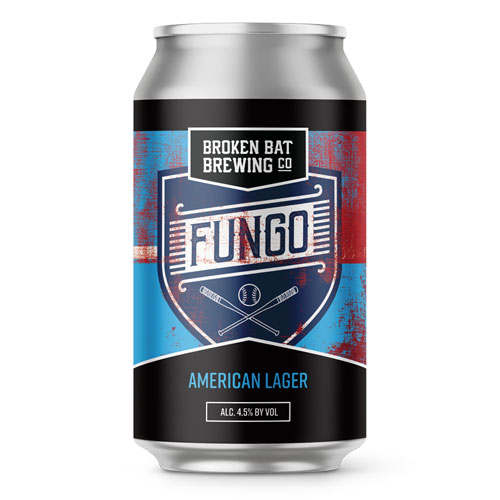 Broken Bat Brewing – Fungo American Lager