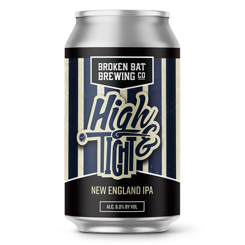 Broken Bat Brewing – High & Tight New England IPA