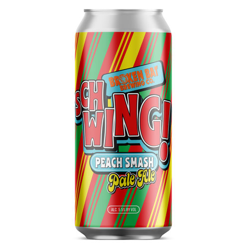 Broken Bat Brewing – Schwing! Peach Smash Pale Ale