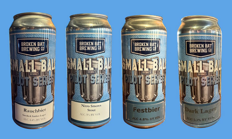 Broken Bat Brewing – Small Ball, Pilot Series Line-up