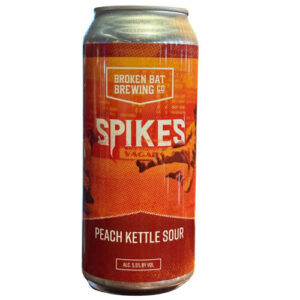 Broken Bat Brewing – Spikes Peach Kettle Sour