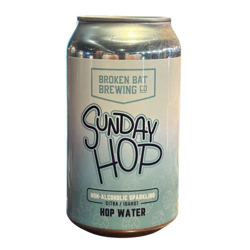 Broken Bat Brewing – Sunday Hop – Citra/Idaho7 Hop Water