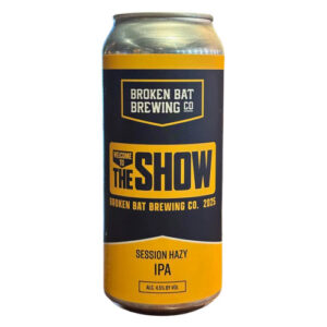 Broken Bat Brewing – Welcome to the Show Session Hazy IPA