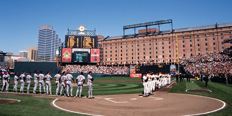 Camden Yards, Home of the Baltimore Orioles