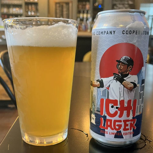 Cooperstown Brewing – Ichiro Lager in a Glass with Ichiro Suzuki