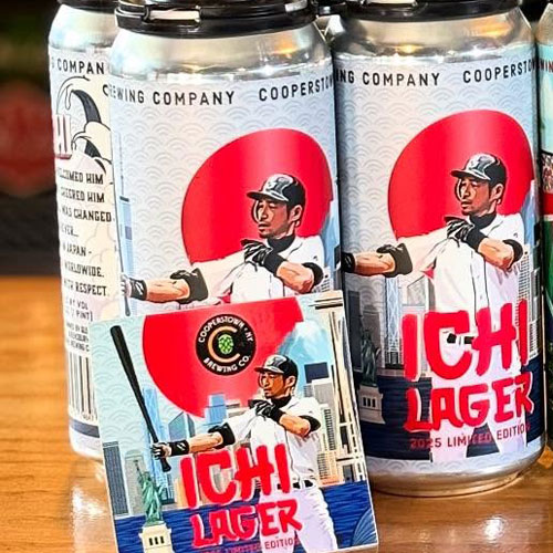Cooperstown Brewing – Ichi Lager with Ichiro Suzuki