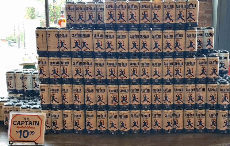 Cooperstown Brewing – The Captain Display for Derek Jeter