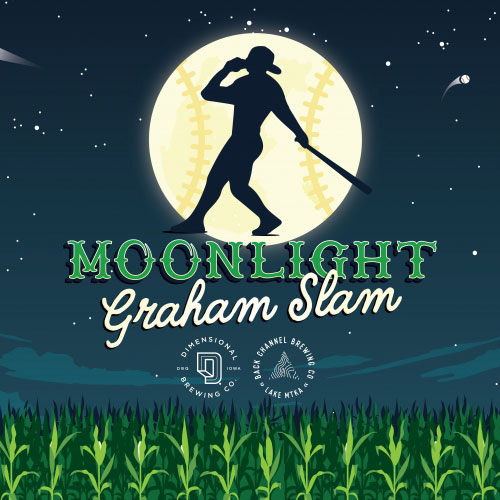 Dimensional Brewing – Moonlight Graham Slam Label