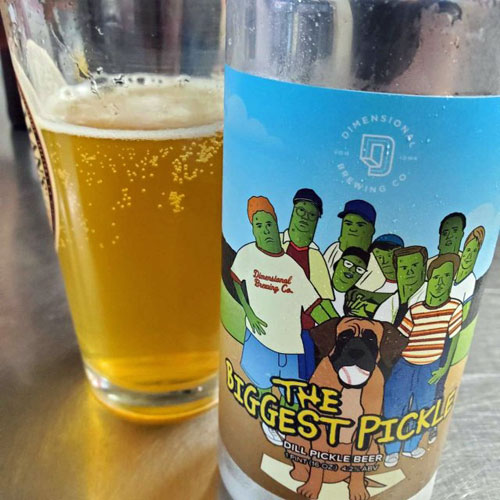 Dimensional Brewing – The Biggest Pickle in a Glass