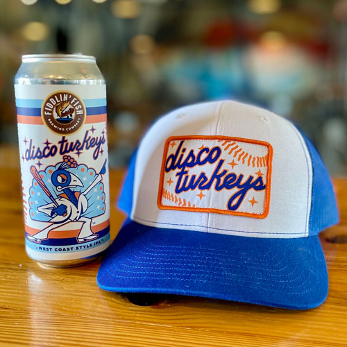 Fiddlin' Fish Brewing – Disco Turkeys West Coast Style IPA with Cap
