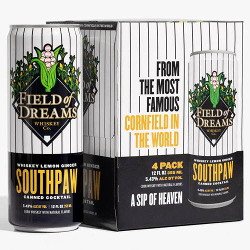 Field of Dreams Whiskey Co. – Southpaw, Whiskey Lemon Ginger Case