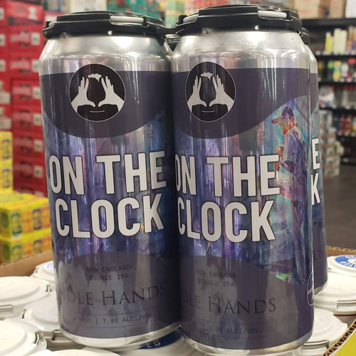 Idle Hands – On the Clock Rotating IPA Cans