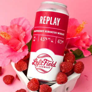 Left Field Brewery – Replay Raspberry Hibiscus Wheat