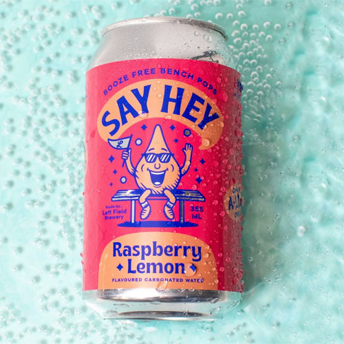 Left Field Brewery – Say Hey: Raspberry Lemon Carbonated Water