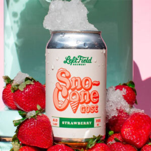 Left Field Brewery – Sno-Cone Gose: Strawberry