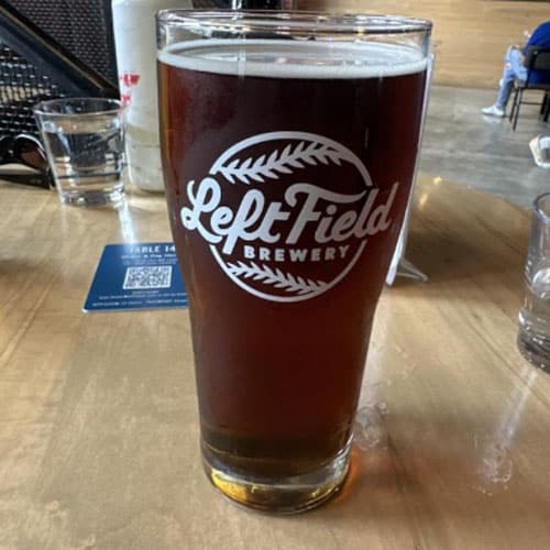 Left Field Brewery – Juniors British Mild in a Glass