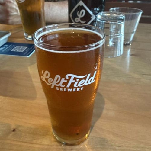 Left Field Brewery – Schlager Marzen in the Glass