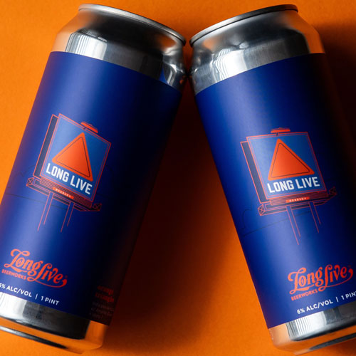 Long Live Beerworks – Orange Triangles (Citgo Sign)