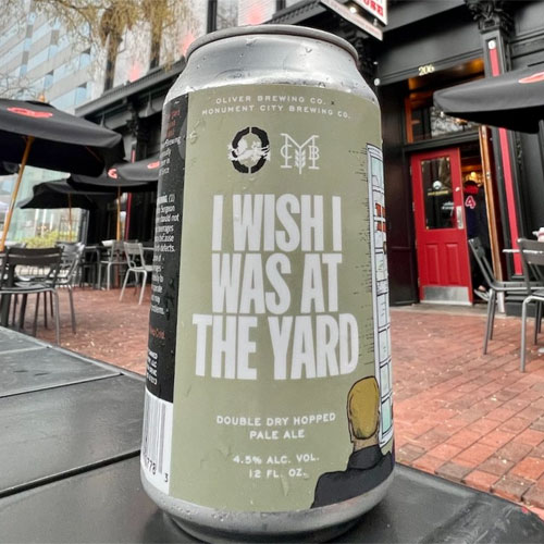 Monument City Brewing – I Wish I Was at the Yard Double Dry Hopped Pale Ale