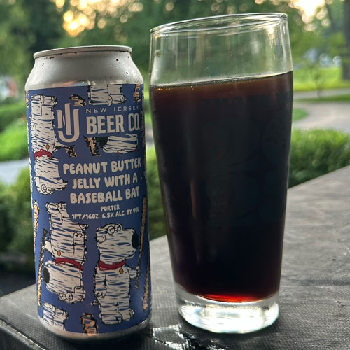 New Jersey Beer Co. – Peanut Butter Jelly with a Baseball Bat Porter