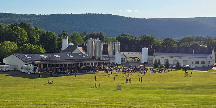 Ommegang Brewing (out back)