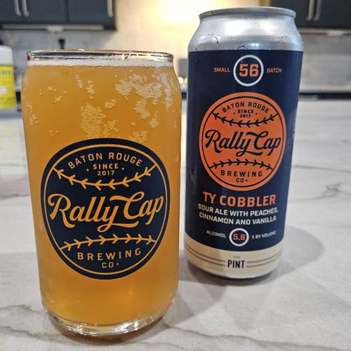 Rally Cap Brewing – Ty Cobbler Sour Ale for Ty Cobb