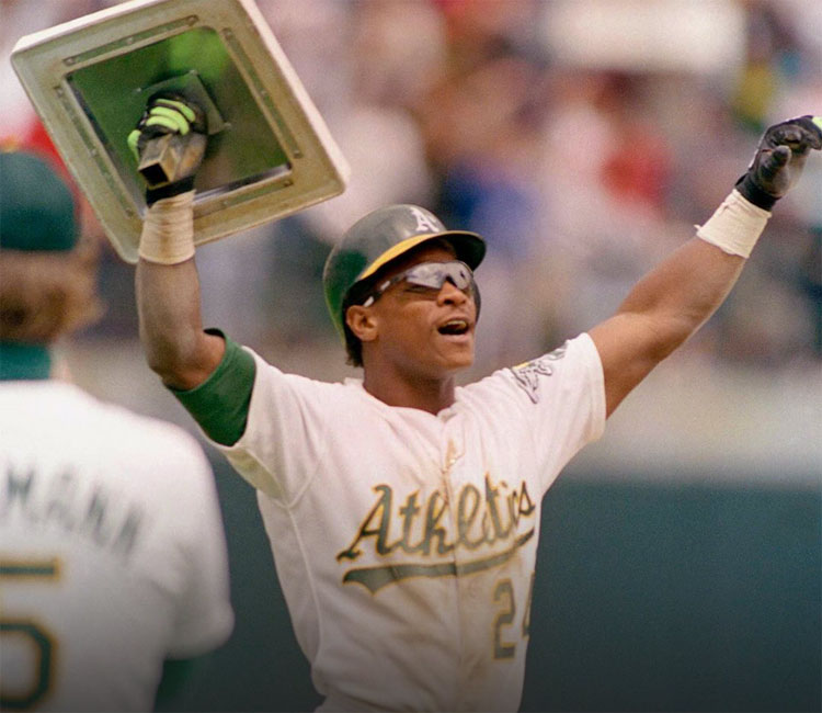 Rickey Henderson Sets All-Time Stolen Base Record