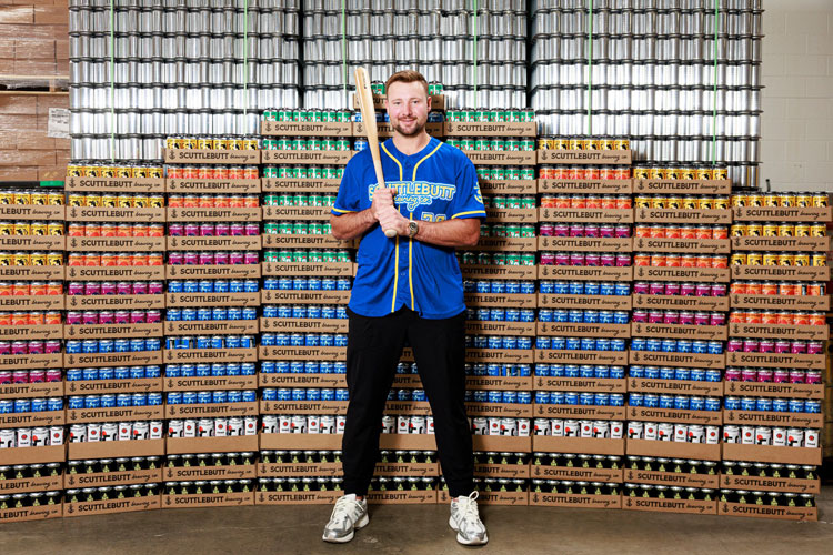 Cal Raleigh at Scuttlebutt Brewing