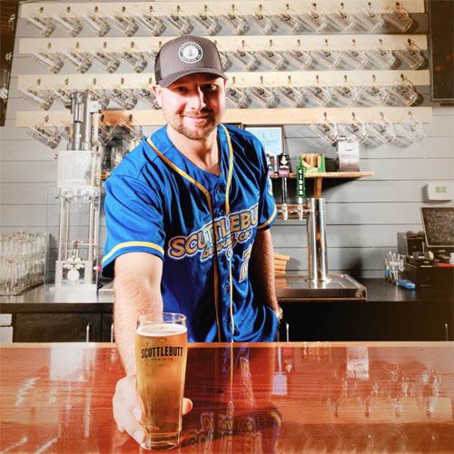 Scuttlebutt Brewing – Big Dumper Beer by Cal Raleigh