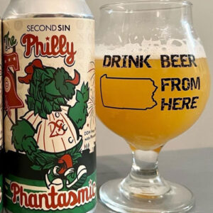 Second Sin Brewing – Phantasmic in a Glass (Philly Phanatic Label)