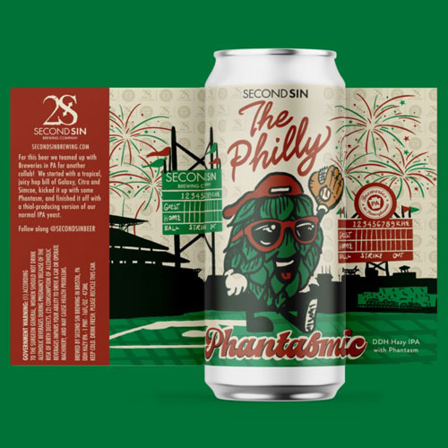 Second Sin Brewing – Phantasmic (Hops Label)