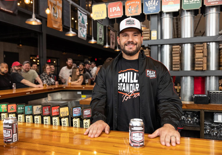 Yards Brewing Company – Kyle Schwarber at the Bar