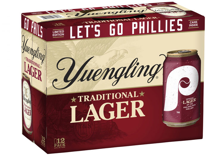 Yuengling Lager Case – Let's Go Phillies