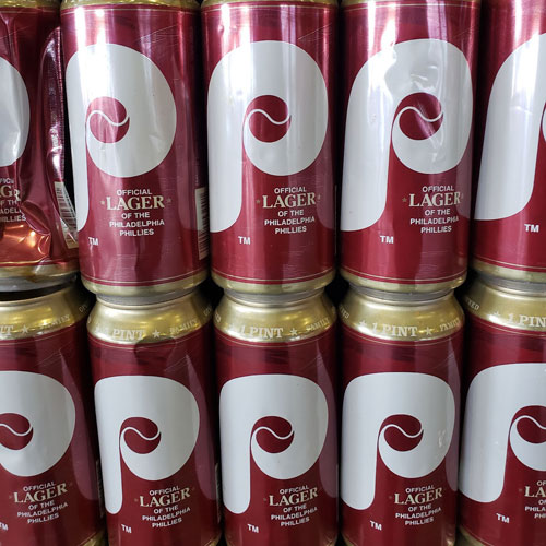 Yuengling Lager Phillies Cans