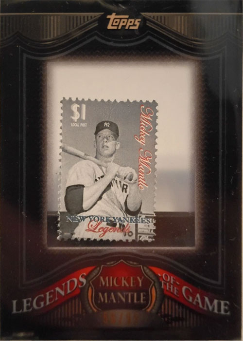 2009 Topps Legends of the Game – Mickey Mantle (MM1)