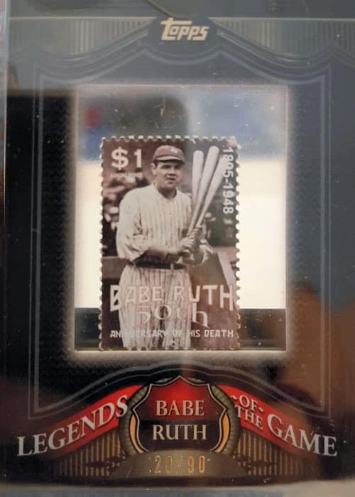2009 Topps Legends of the Game – Babe Ruth (BR9)